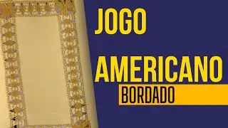 Jogo Americano Bordado por Bete Alves - 21/05/2014 - Mulher.com - Parte 1/2