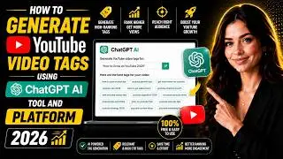 How to generate YouTube video tags using Chatgpt AI tool and Platform 2026?