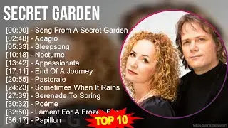 S e c r e t G a r d e n MIX 30 Best Songs ~ 1990s Music ~ Top Neo Classical, New Age, Instrument