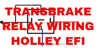 Wiring a Transbrake Relay for Holley Sniper EFI: Step-by-Step Guide 1985 dodge d150 #nonamenationals