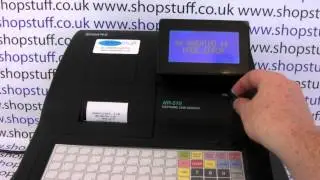 SAM4S NR-510 CASH REGISTER: HOW TO CLEAR WRONG MODE ERROR