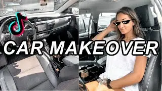 GIVING MY CAR A *TIK-TOK* INSPIRED MAKEOVER!