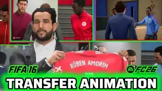 FIFA 16 MOD FC26 ( CARRIER MOD FULL TRANSFER ANIMATION) WITH TUTORIAL HOW TO EXTRACT 