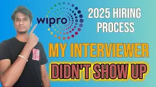 Wipro Elite Hiring Process Explained | My Interviewer Didn&rsquo;t Show Up 😅