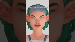 Помните такой челлендж?💔 #sims4shorts #симс4 #sims4cas #sims4cc #симс4кас #uglytobeauty