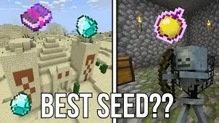 INCREDIBLE MINECRAFT SEED!! 1.15 Seed Showcase (PC, Java Edition)