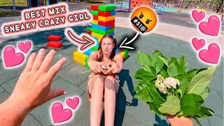BEST MIX LITTLE SNEAKY VS SNEAKY CRAZY GIRL 💕 (POV ROMANTIC FUNNY)