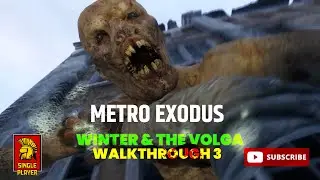 Metro Exodus | Walkthrough  3 -  Winter & The Volga Part 1| Hardcore #metroexodus