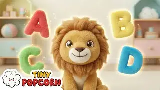 A to Z Animal Alphabet New Song for Kids | Tiny Popcorn