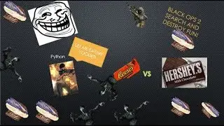 Trolling Trickshotters and Python and his Yoghurt! (Black ops 2 funny moments!)