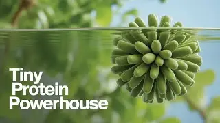 Wolffia globosa: самое маленькое в мире растение с полноценным белком.