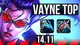 VAYNE vs VARUS (TOP) | Legendary, 700+ games, 10/3/6 | EUW Master | 14.11