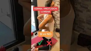 Que NO ❌hacer con una hernia o Protusi&oacute;n (v&iacute;deo completo en tik tok e insta) #estiramientos