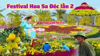 Festival Hoa Kiểng Sa Đéc lần 2 2026 hoa tết độc lạ rẻ đẹp, nhiều cổng hoa đẹp |TrNQ