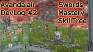 Avandalair - devlog #2 | Sword and shield combat skill tree.