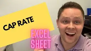 Cap Rate Explained  | Excel Sheet Included