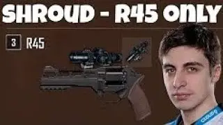 SOLO R45 ONLY CHALLENGE + CROSSBOW Shroud Solo Win (twitch , pubg , instant win games , competitive)