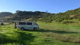 Ahipara campsite - 90 miles beach - New Zealand