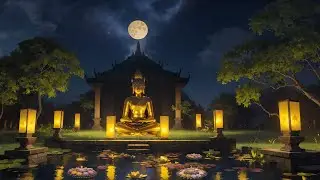 Loy Krathong Jazz Soul 🎷| Peaceful Thai Night River 💦🌕🎧