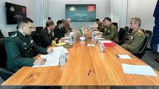India-Australia Army Staff Talks Conclude in Canberra; Both Sides Reaffirm Commitment to Regional