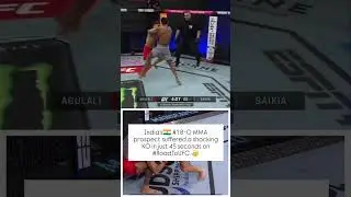 Indian MMA fighter fighter got knocked out at UFC #mma #indian #roadtoufc #ufc #ufcindia#boxing #ko