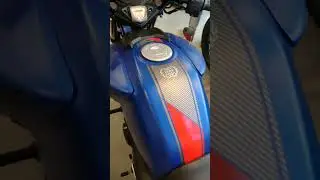 Apache RTR 160 2v blue 💙 colour #tvs #apache #2024