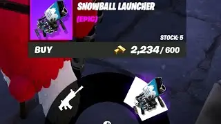 Snowball Launcher buy location (Eliminate opponents using the Snowball Launcher) Fortnite