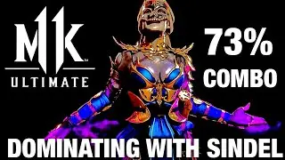 MK11 - How To DOMINATE With SINDEL ? - Mortal Kombat 11 Online Ranked - 73% Sindel Combo Gameplay !