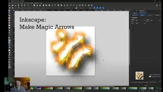 Magic Scrolls Project : Make a Magic Scroll Texture  With Inkscape and GIMP