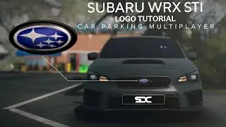Tutorial on Creating a High-Quality Subaru WRX STI Logo in | Car Parking Multiplayer.
