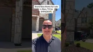 New Home For Sale In Allen, TX for $499,000 #home #buyersagent #bestrealtor #allentx #desirealtor