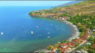 Bali, Amed 4K UHD Drone Footage