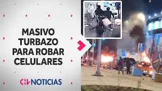 CINEMATOGRÁFICO TURBAZO en centro comercial de Valparaíso: Detienen a tres sujetos tras masivo robo