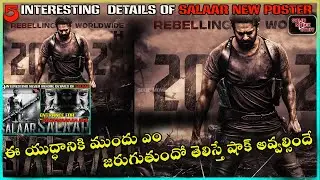 Salaar Sword Fighting Breakdown | 5 Interesting Details of Salaar Poster | Prabhas, Prashanth Neel