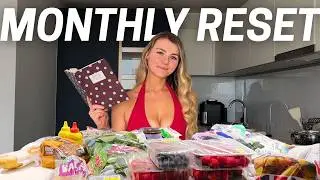 My Monthly Reset Routine | Healthy Habits, High Protein Food Shop & Gym Life