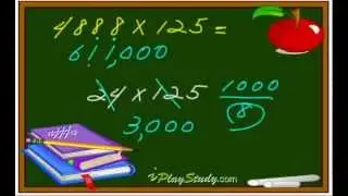 Calculation Trick - Multiplication by 125