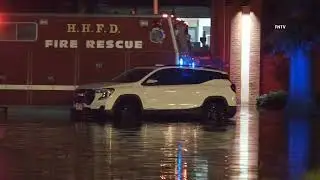 Water Rescue of Stranded Motorist in Flood Water North St. - South Hackensack, NJ