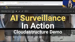 Cloudastructure Demo | AI Surveillance + Remote Guarding in Action