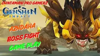 Genshin Impact: How to Defeat Azhdaha? ⚔️ | Dragonspine Geo Boss Guide | Ravi Khatri