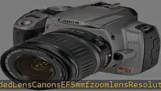 Canon Digital Rebel XT DSLR Camera with EF-S 18-55mm f/3.5-5.6 Lens (Silver-OLD MODEL) (Renewed)