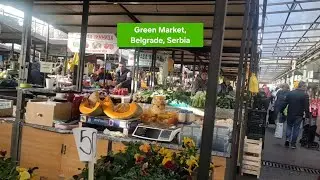Belgrade Green Market Tour | Fresh Produce, Local Food & Serbian Culture #rinkitravelvlog