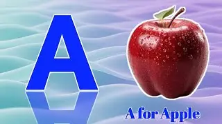 Abcd Rhymes For babies in English . A For Apple Nursery&nbsp; How to Learn ALPHABETS 🔤✅@Kidsghanvoice 