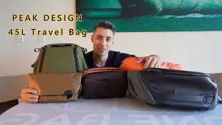 Расширяемая дорожная сумка Peak Design объемом 45 л!