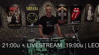 OPEN DAG Vandaag van 9.00 tot 21.00 - www.leondrums.online