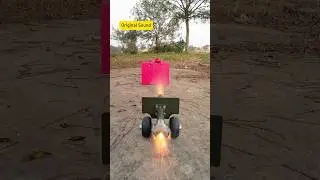 Mini Cannon Triple Shoot Firecracker #cannon #fireworks #blast #hobby #ww2 #shorts #games #wargames