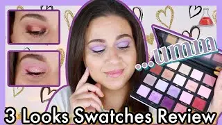 NEW!! Beauty Bay Love Notes Palette | 3 Looks 1 Palette on Hooded Eyes & Review