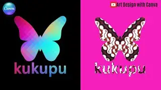 Fill Logo with Photo Canva Tutorial