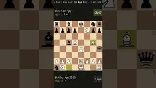 Красивейшая ловушка для ферзя, с разгромом!!!🔥💯