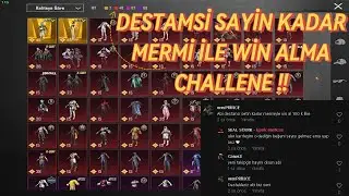 DESTANSİ SETİN KADAR MERMİ İLE WİN ALMA CHALLENGE !! pubgmnextstarprogram #pubgmobilec9s26 #pubgm