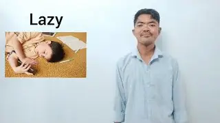 Big, Small, Tall, Short and Lazy in ISL - Indian Sign Language 